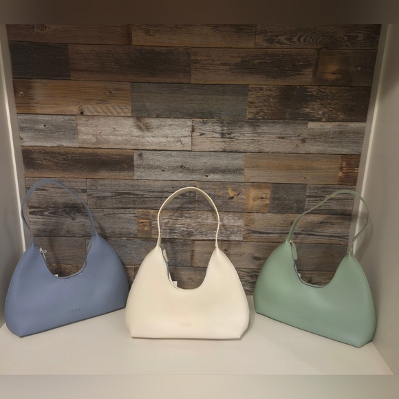 Aeropostale Handbags - Aeropostale Periwinkle Blue Hobo Shoulder Bag Modern Minimalist Design